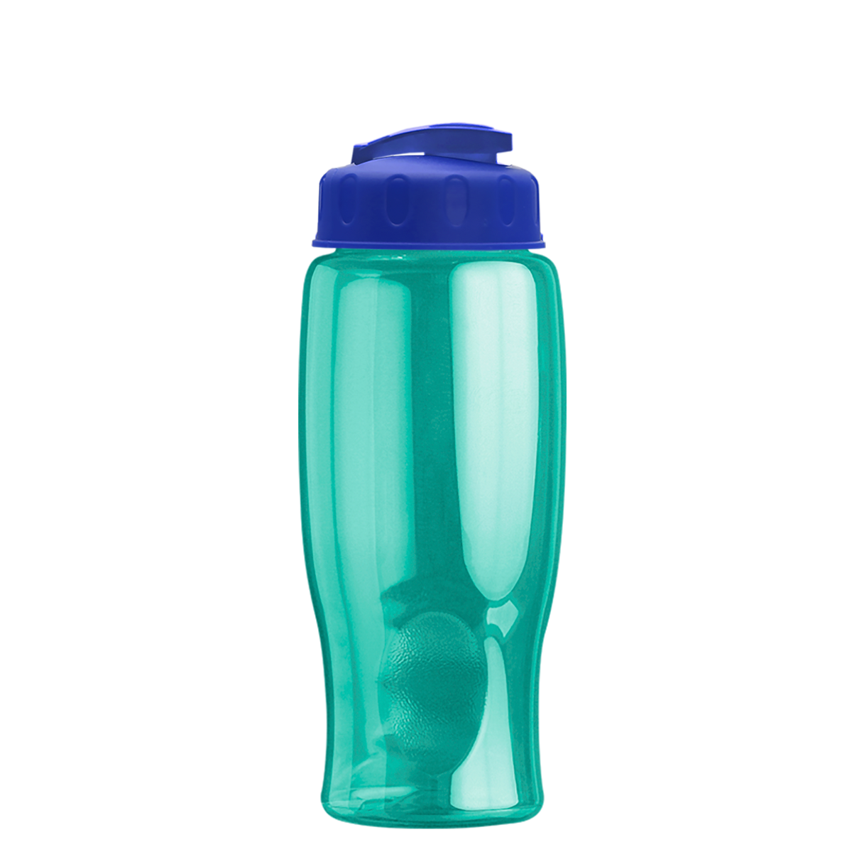Custom logo Poly+ Bottle with Flip-Top Lid - 27 oz.