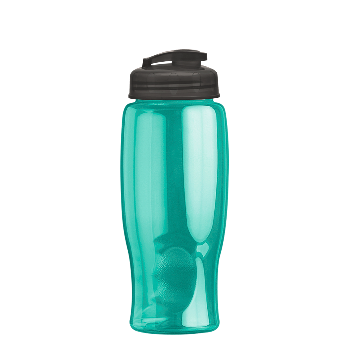 Custom logo Poly+ Bottle with Flip-Top Lid - 27 oz.
