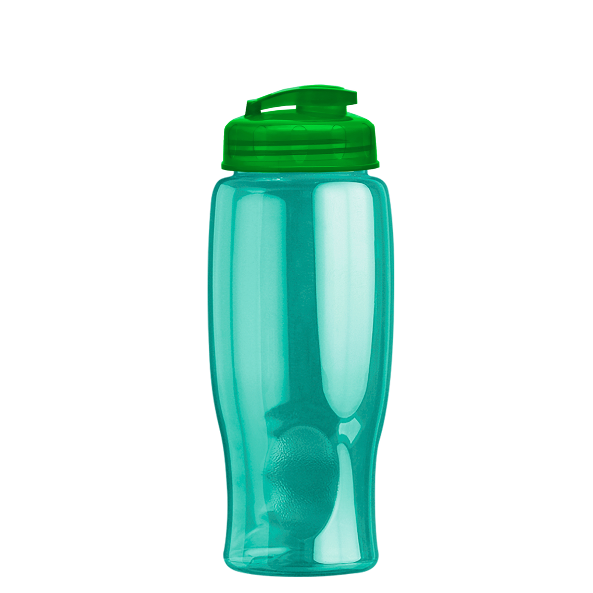 Custom logo Poly+ Bottle with Flip-Top Lid - 27 oz.