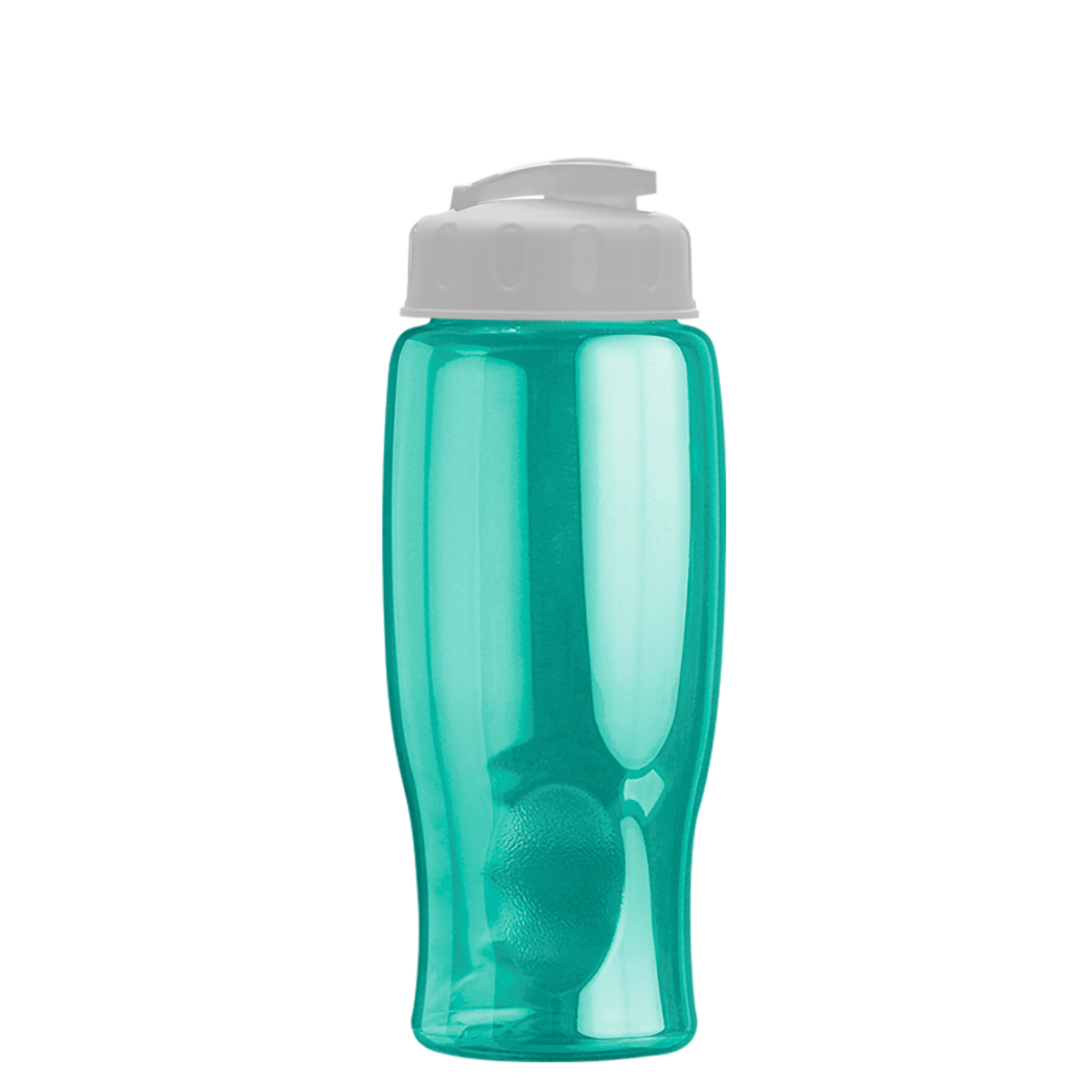 Custom logo Poly+ Bottle with Flip-Top Lid - 27 oz.