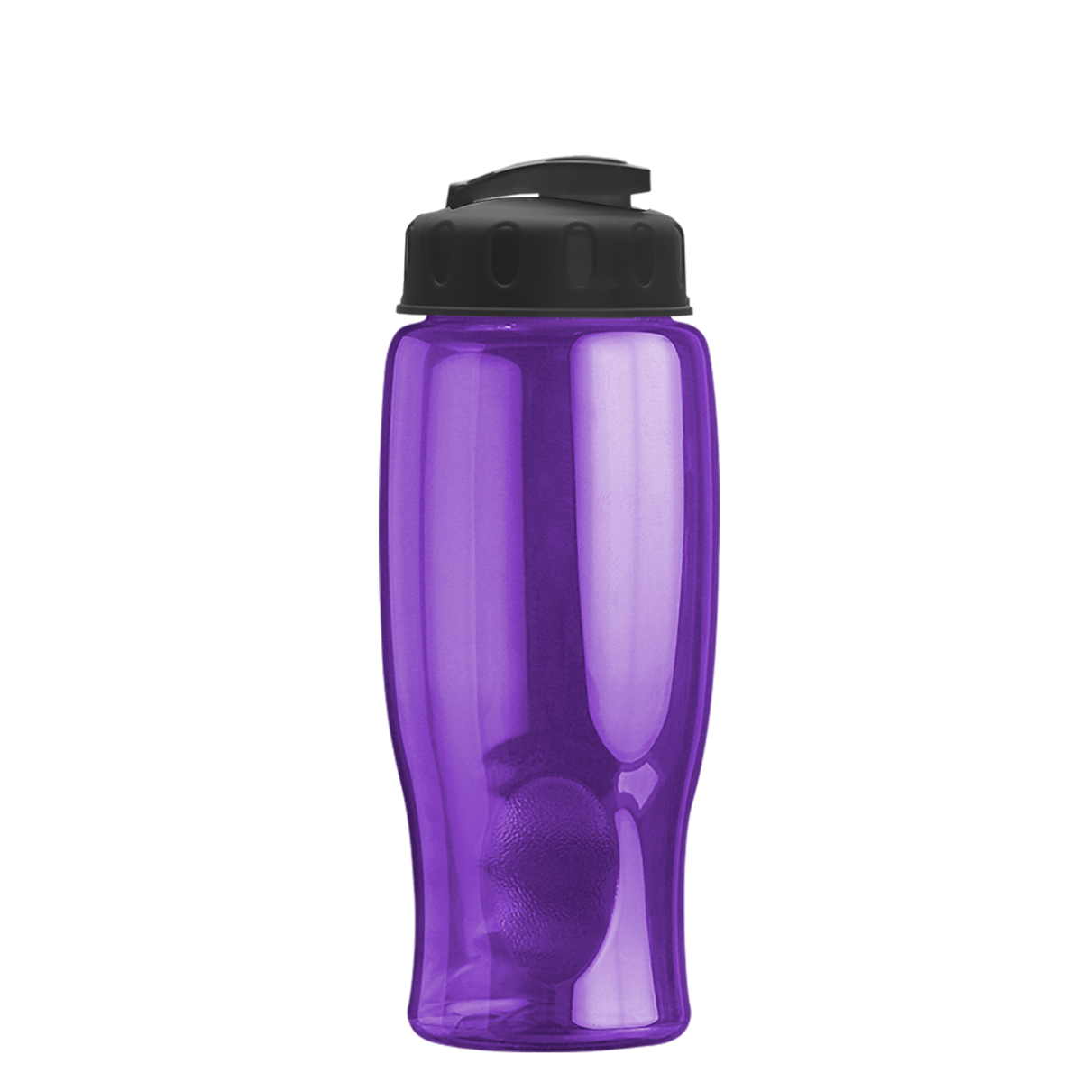 Custom logo Poly+ Bottle with Flip-Top Lid - 27 oz.