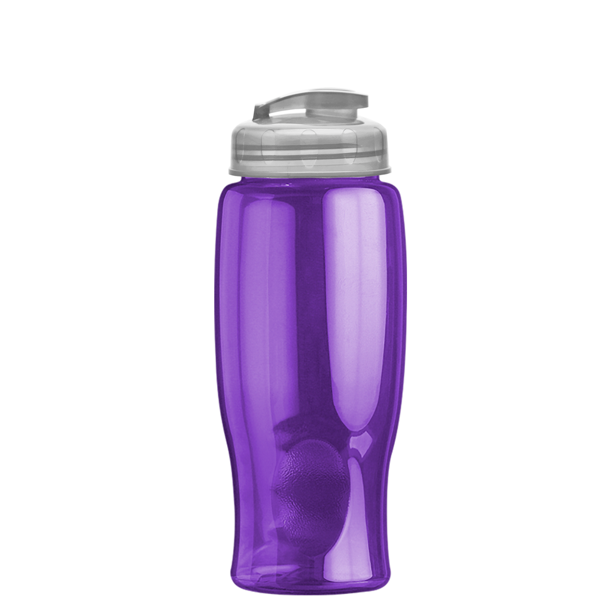 Custom logo Poly+ Bottle with Flip-Top Lid - 27 oz.