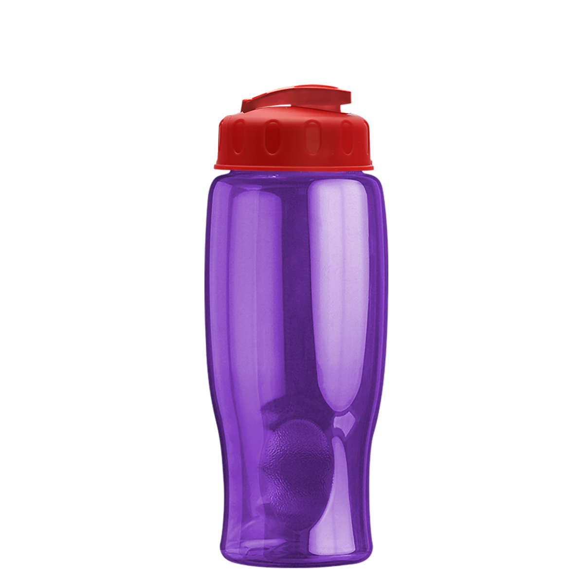 Custom logo Poly+ Bottle with Flip-Top Lid - 27 oz.