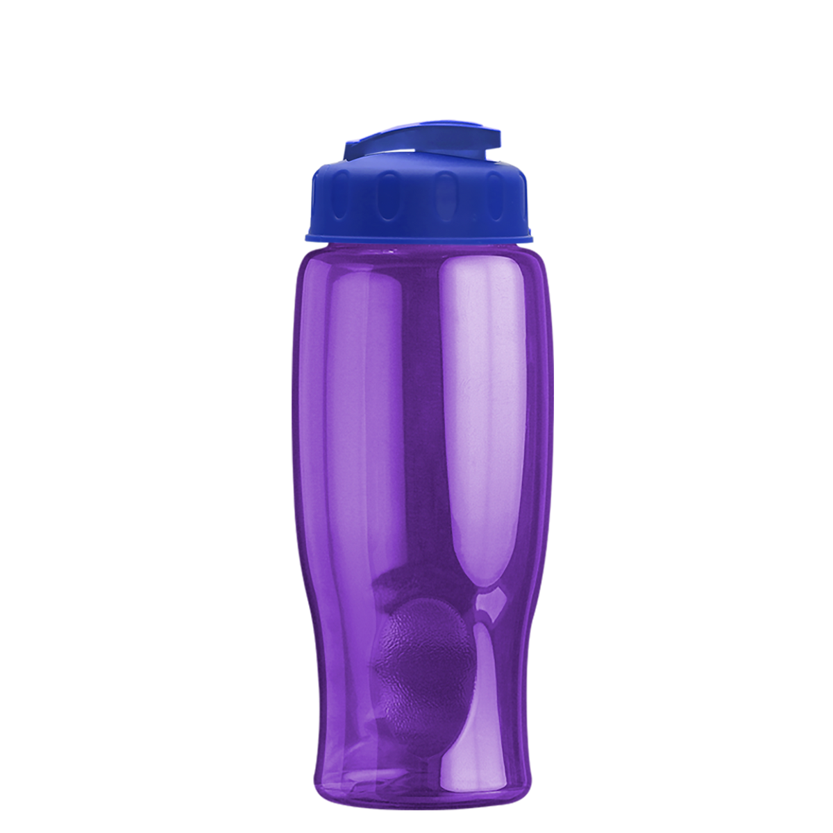 Custom logo Poly+ Bottle with Flip-Top Lid - 27 oz.