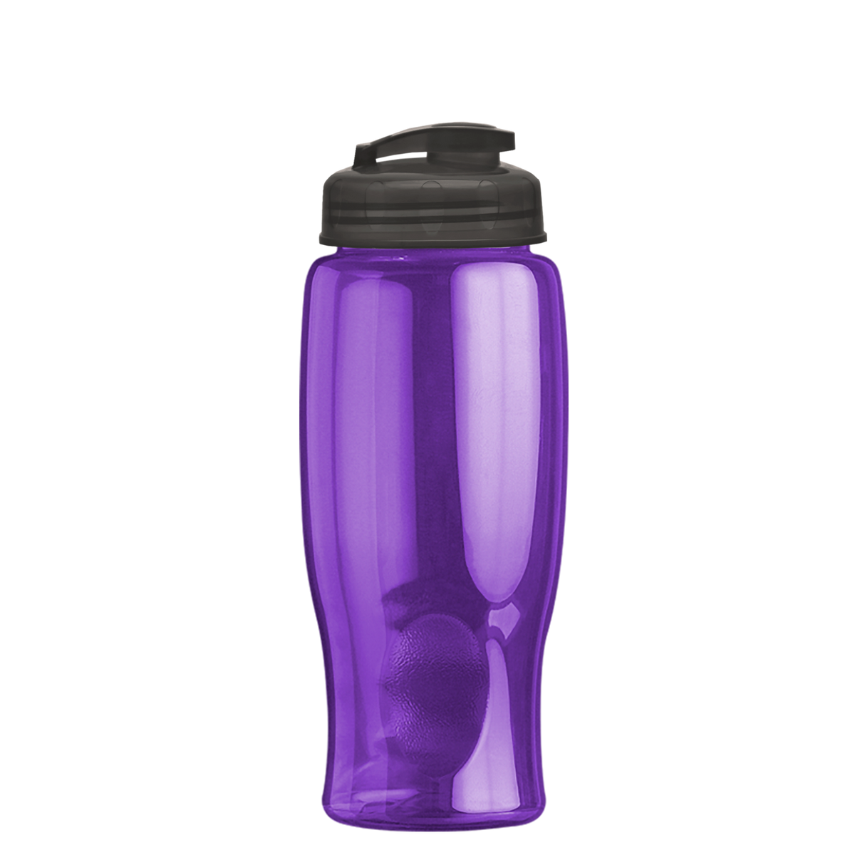 Custom logo Poly+ Bottle with Flip-Top Lid - 27 oz.
