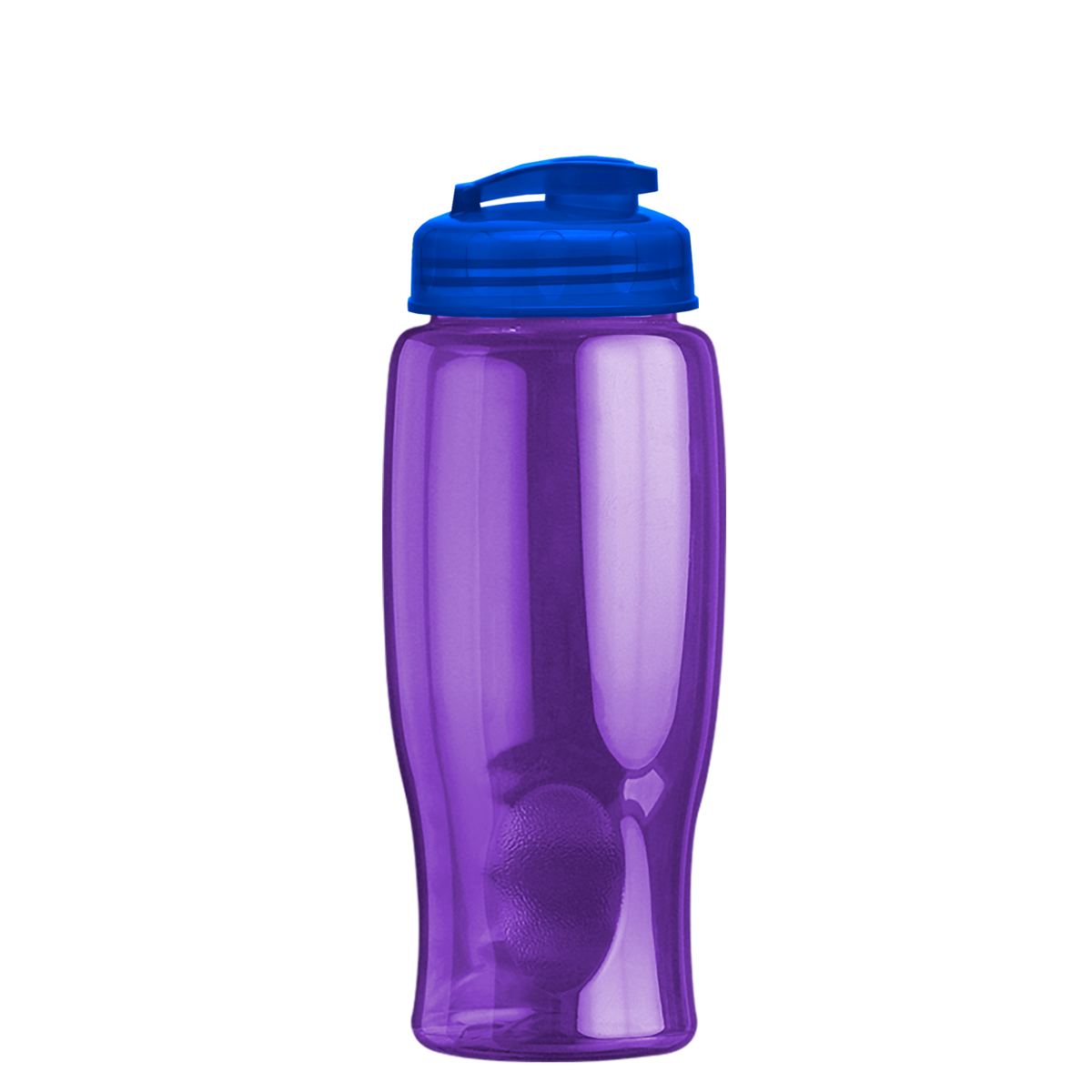 Custom logo Poly+ Bottle with Flip-Top Lid - 27 oz.