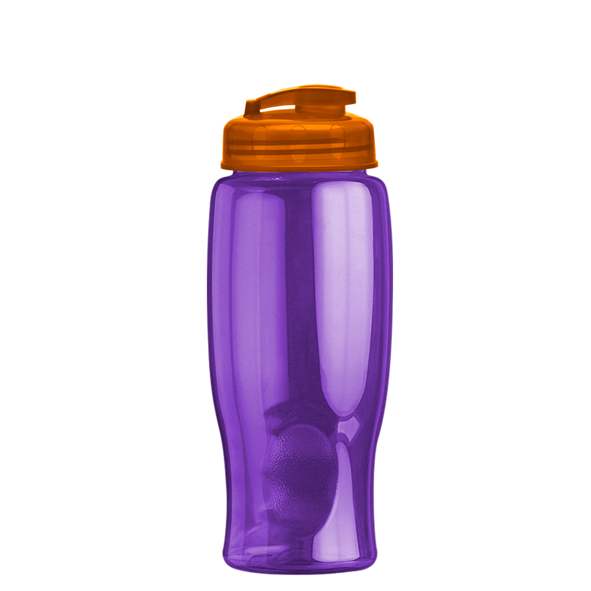 Custom logo Poly+ Bottle with Flip-Top Lid - 27 oz.