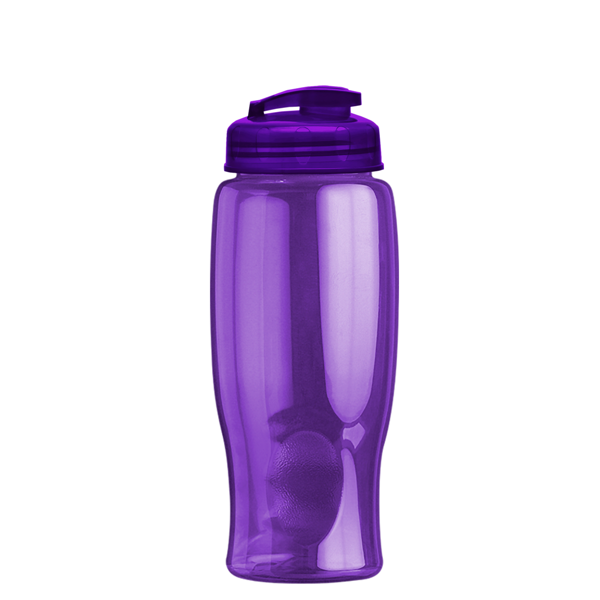 Custom logo Poly+ Bottle with Flip-Top Lid - 27 oz.