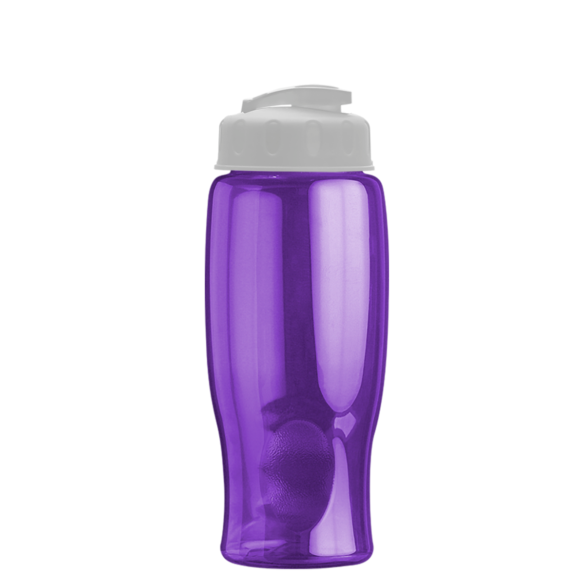 Custom logo Poly+ Bottle with Flip-Top Lid - 27 oz.