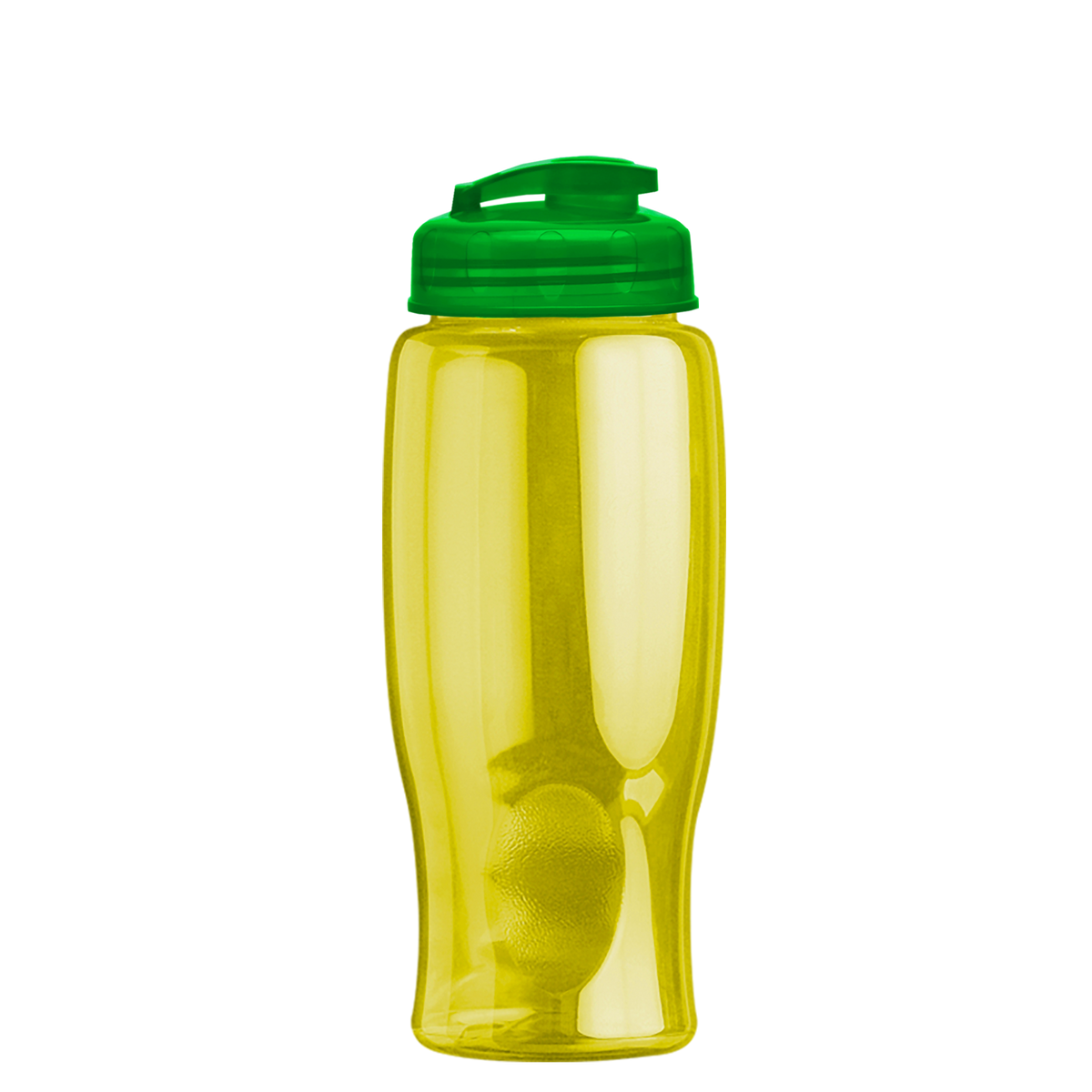 Custom logo Poly+ Bottle with Flip-Top Lid - 27 oz.