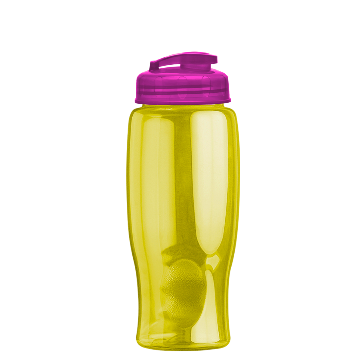 Custom logo Poly+ Bottle with Flip-Top Lid - 27 oz.