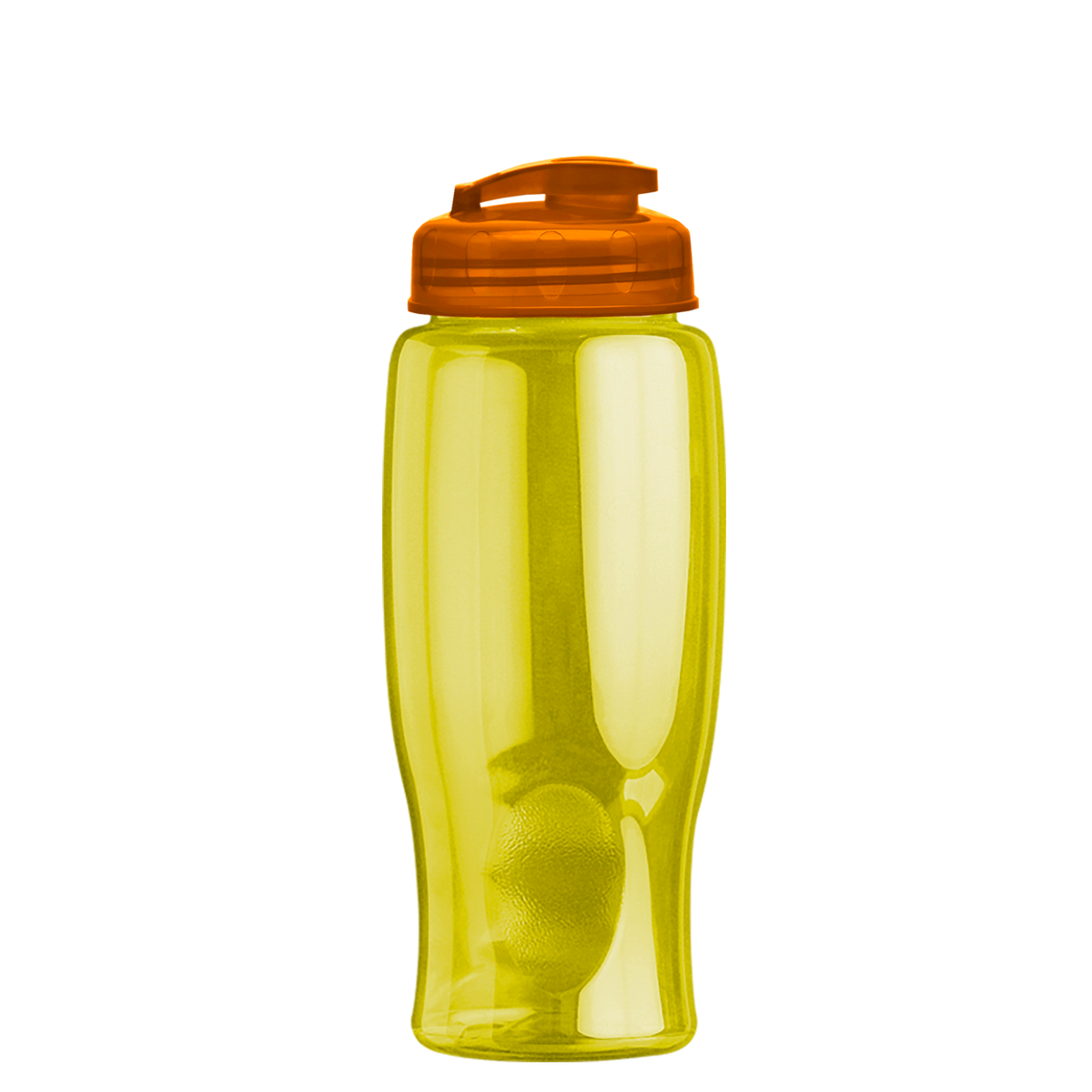 Custom logo Poly+ Bottle with Flip-Top Lid - 27 oz.