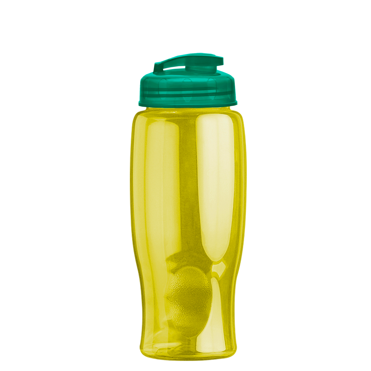 Custom logo Poly+ Bottle with Flip-Top Lid - 27 oz.