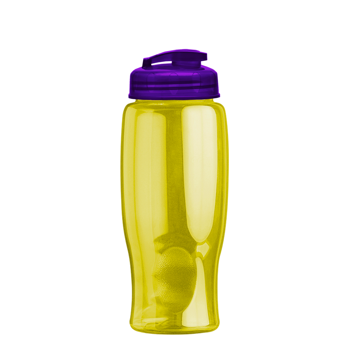 Custom logo Poly+ Bottle with Flip-Top Lid - 27 oz.