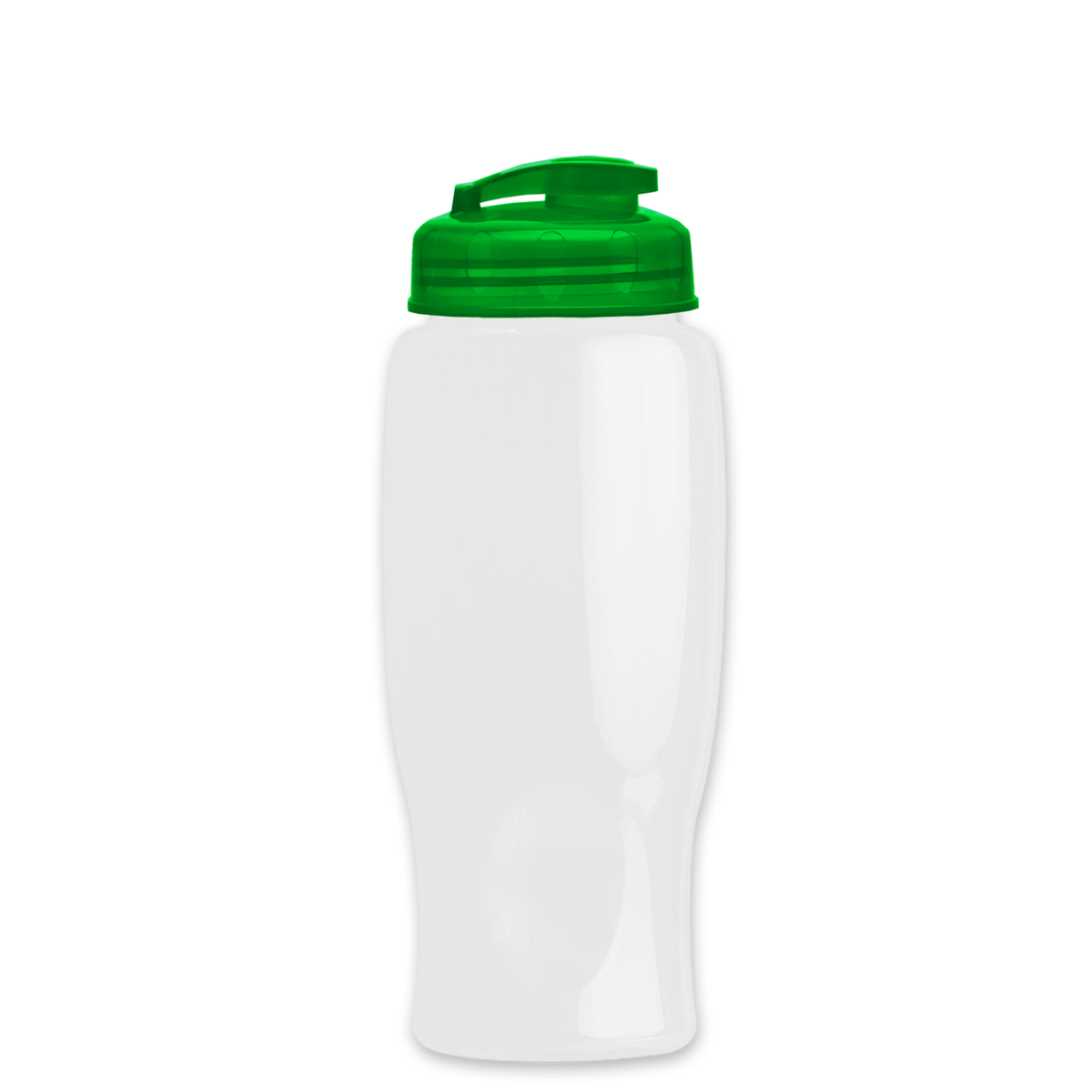 Custom logo Poly+ Bottle with Flip-Top Lid - 27 oz.
