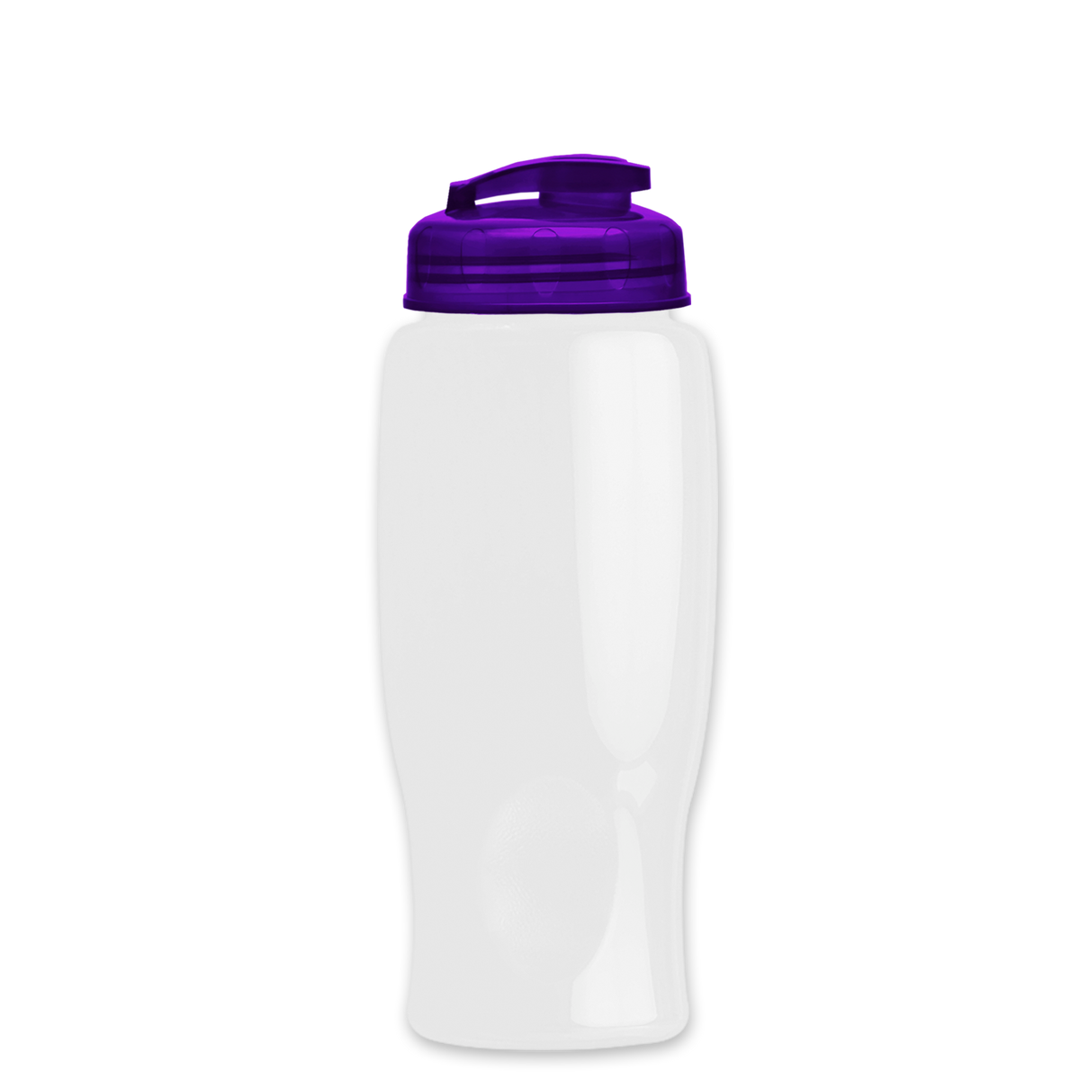 Custom logo Poly+ Bottle with Flip-Top Lid - 27 oz.