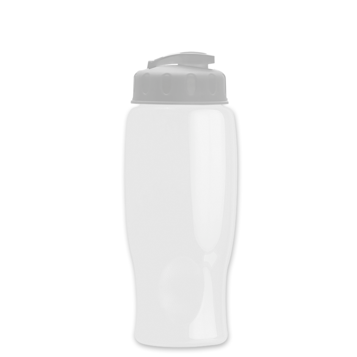Custom logo Poly+ Bottle with Flip-Top Lid - 27 oz.