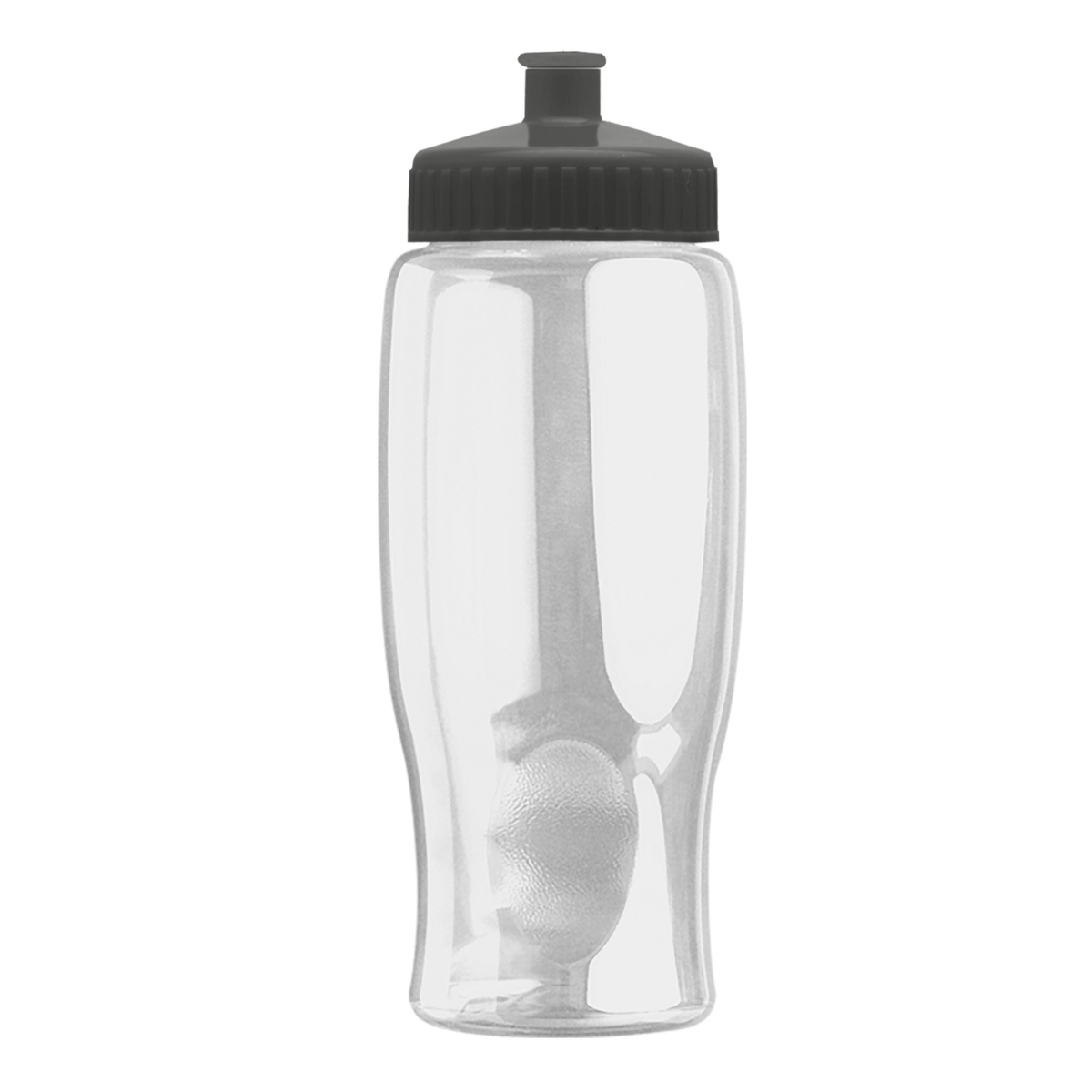 Custom logo Poly+ Bottle with Push-Pull Lid - 27 oz.