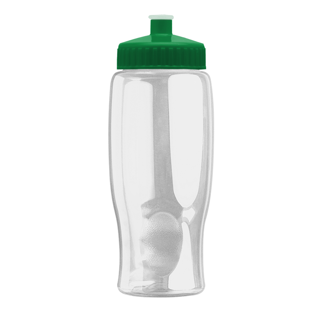 Custom logo Poly+ Bottle with Push-Pull Lid - 27 oz.