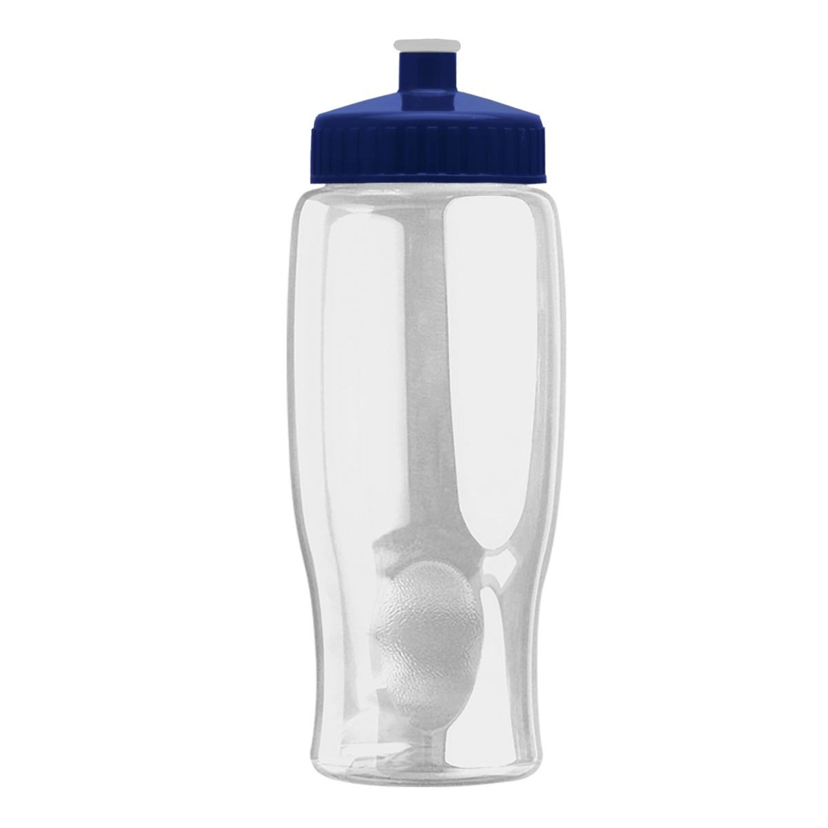 Custom logo Poly+ Bottle with Push-Pull Lid - 27 oz.