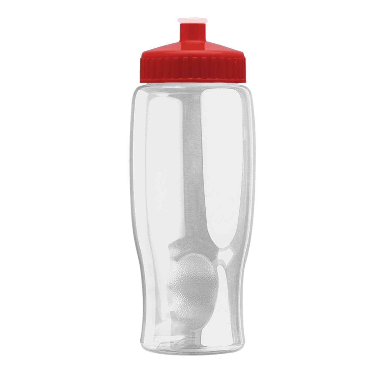 Custom logo Poly+ Bottle with Push-Pull Lid - 27 oz.