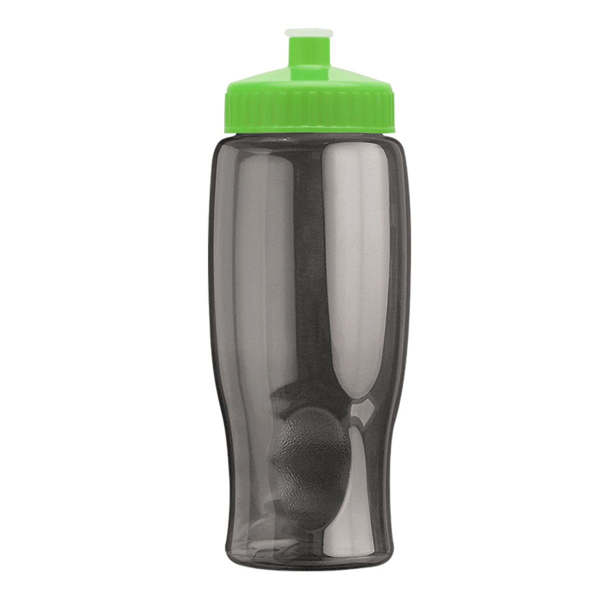 Custom logo Poly+ Bottle with Push-Pull Lid - 27 oz.