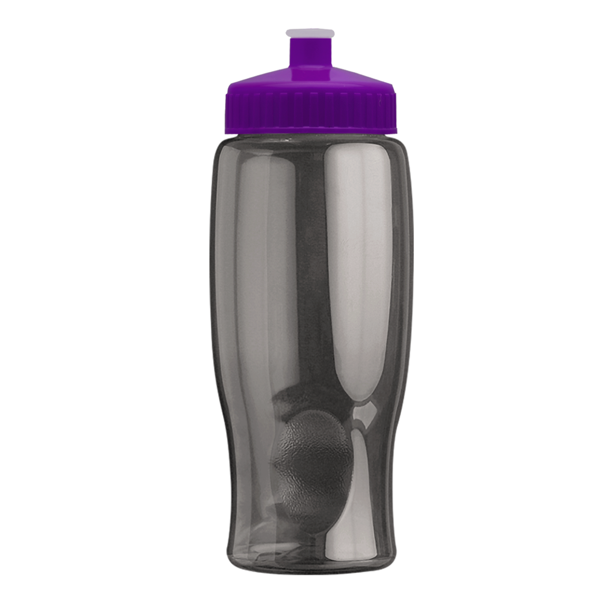 Custom logo Poly+ Bottle with Push-Pull Lid - 27 oz.