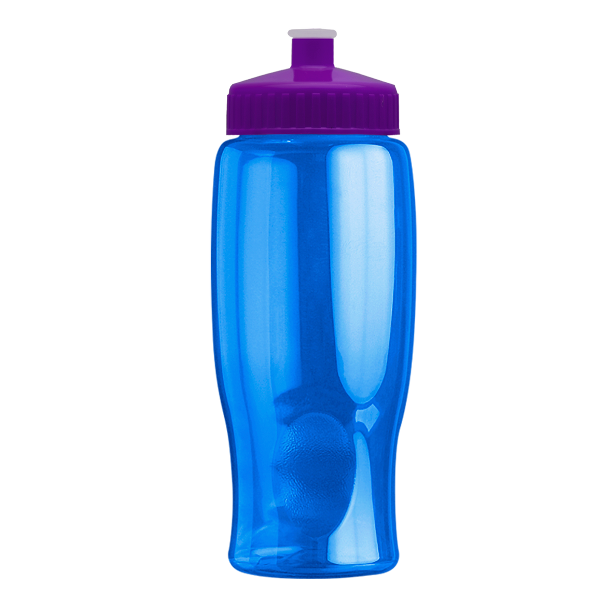 Custom logo Poly+ Bottle with Push-Pull Lid - 27 oz.