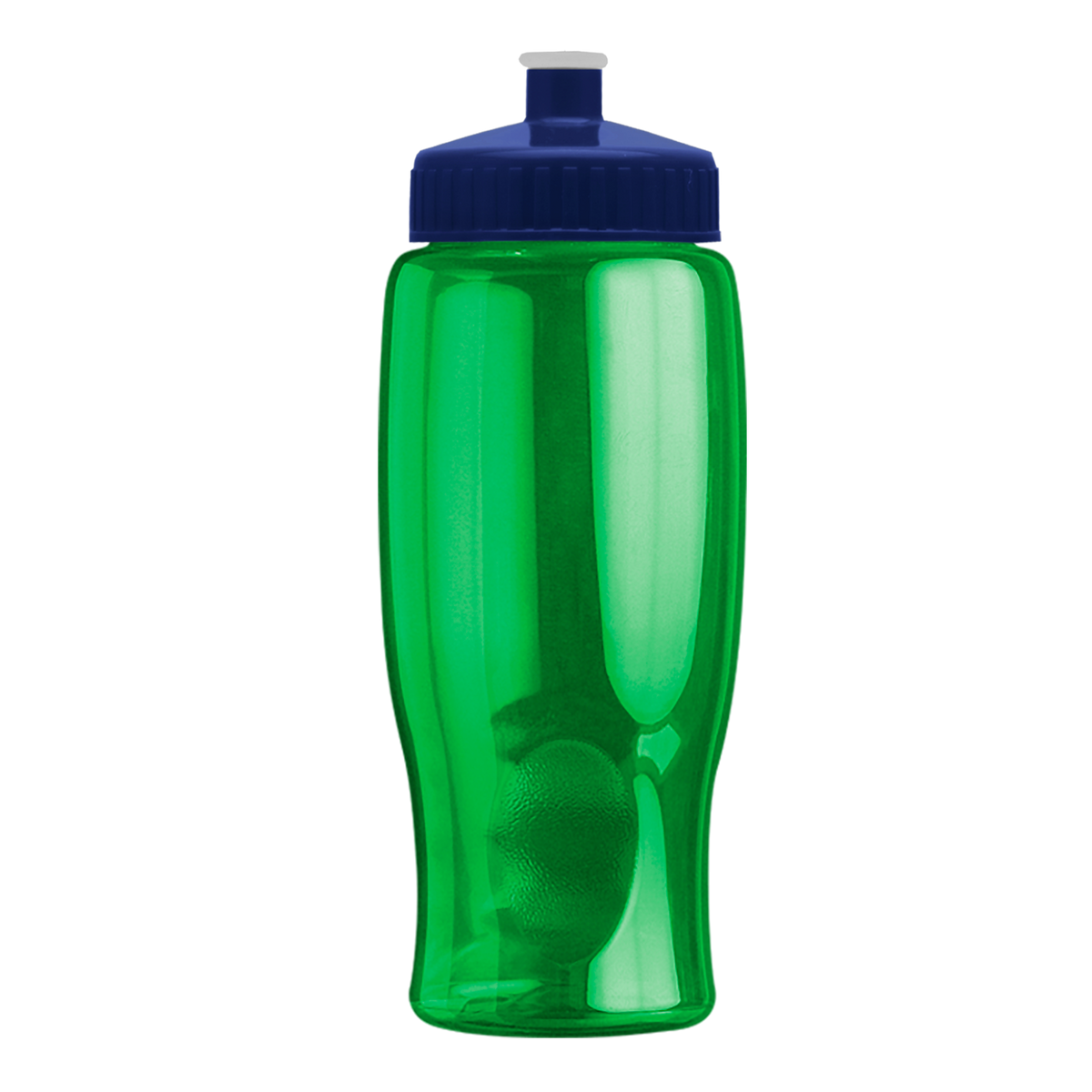 Custom logo Poly+ Bottle with Push-Pull Lid - 27 oz.