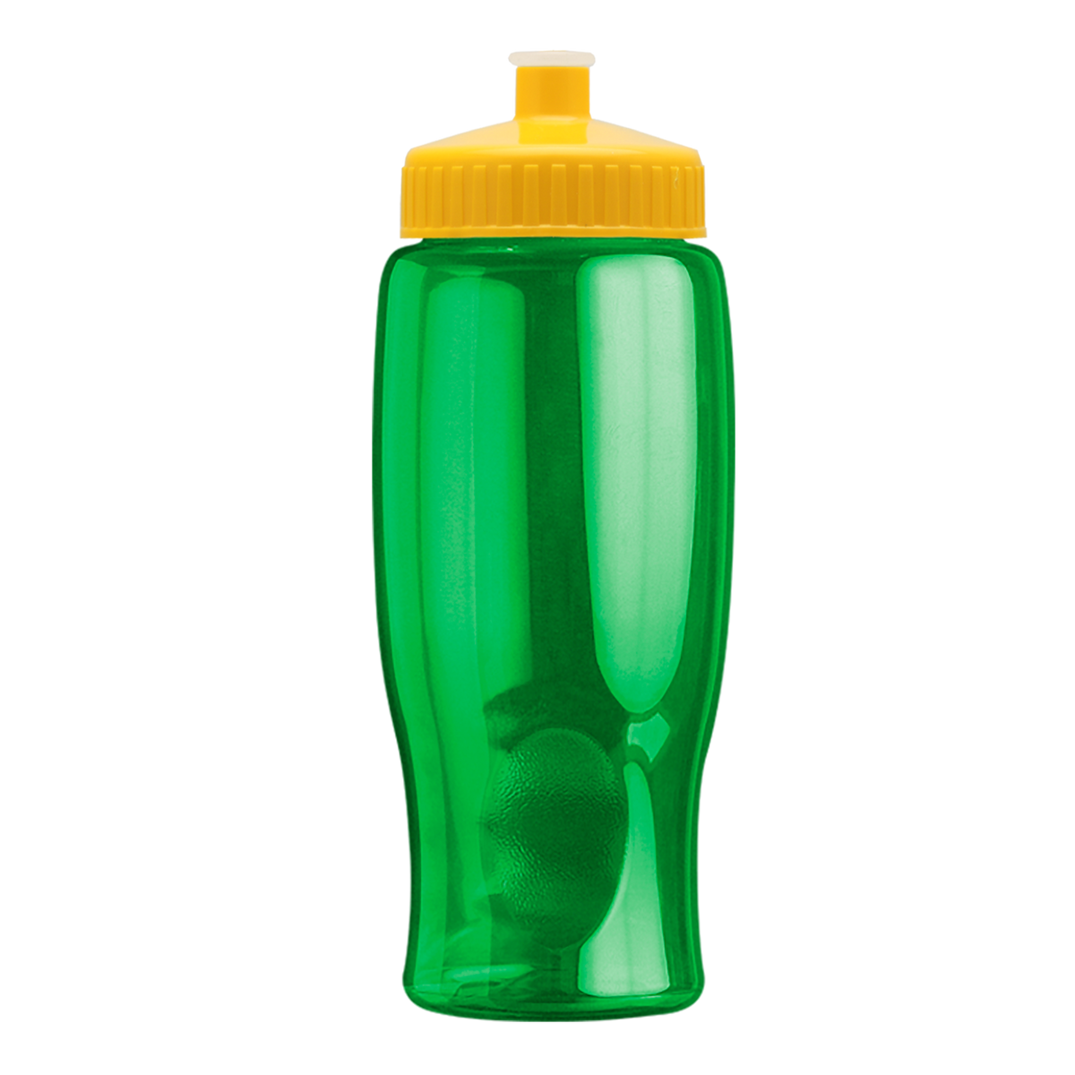 Custom logo Poly+ Bottle with Push-Pull Lid - 27 oz.