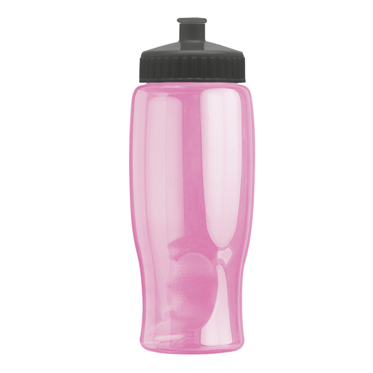 Custom logo Poly+ Bottle with Push-Pull Lid - 27 oz.