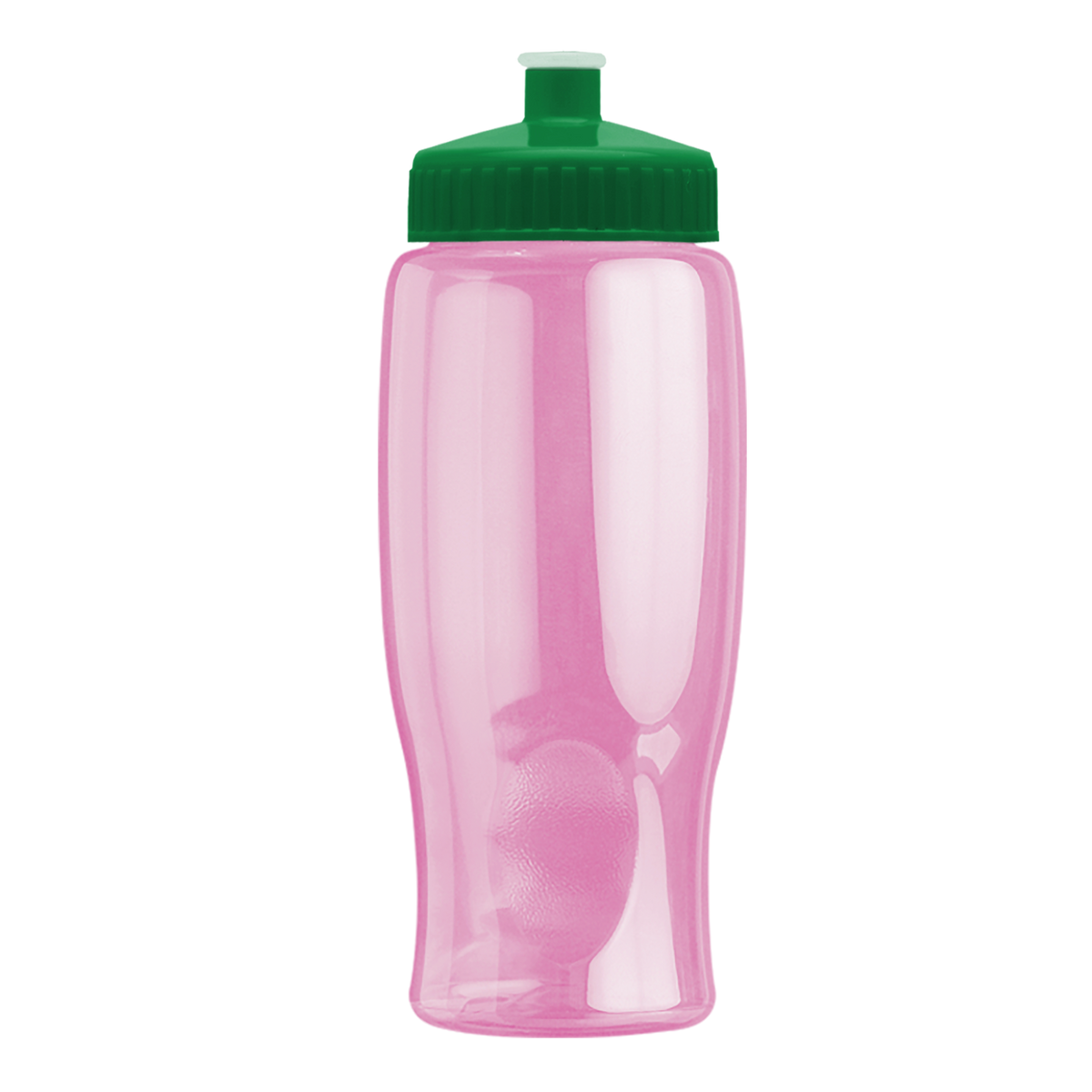Custom logo Poly+ Bottle with Push-Pull Lid - 27 oz.