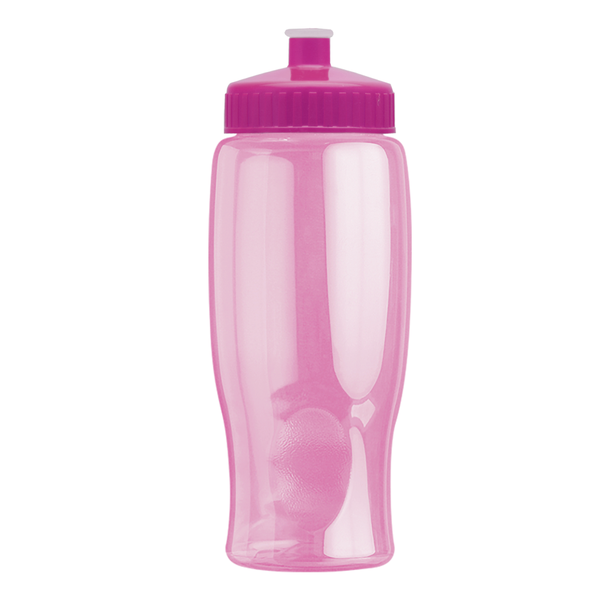 Custom logo Poly+ Bottle with Push-Pull Lid - 27 oz.