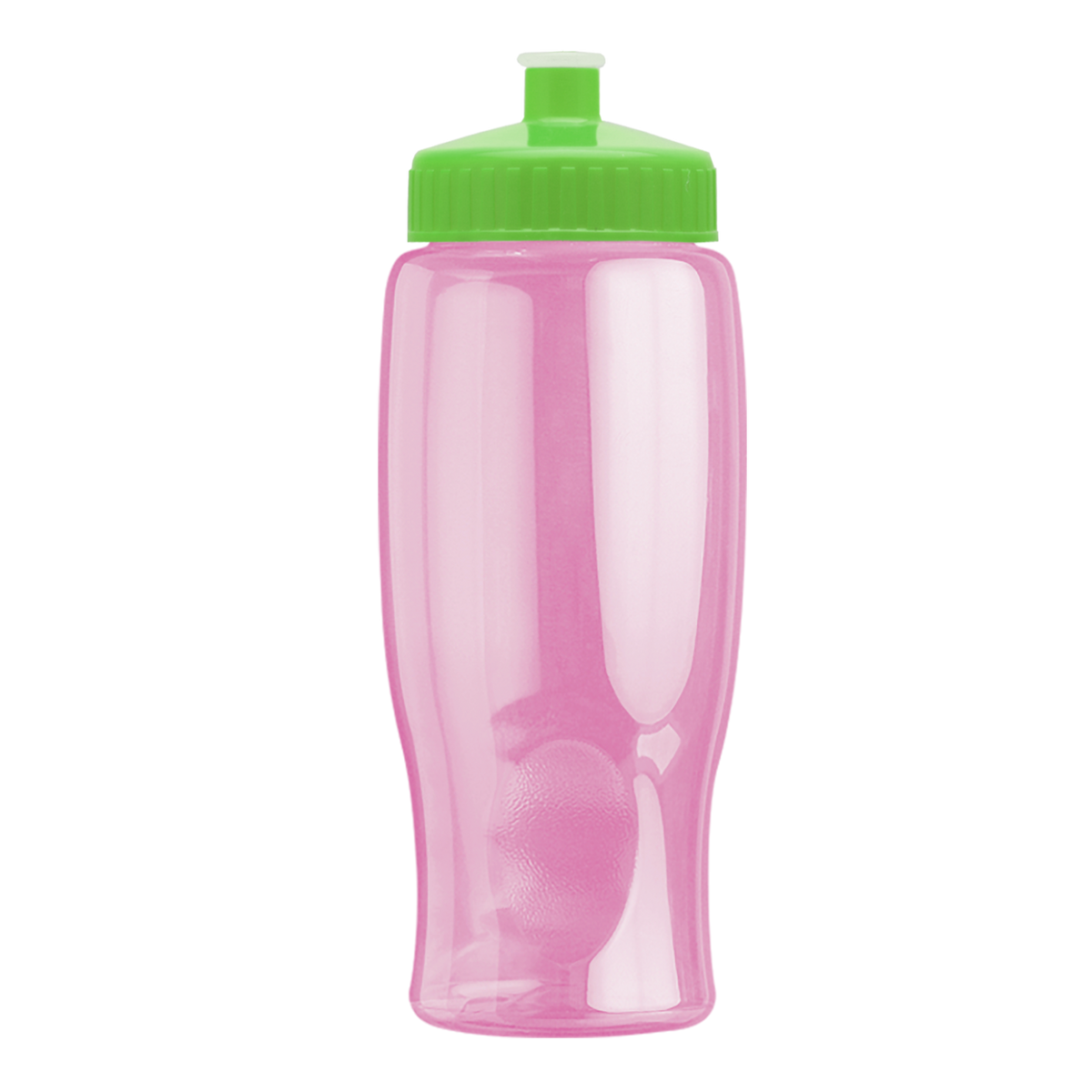 Custom logo Poly+ Bottle with Push-Pull Lid - 27 oz.