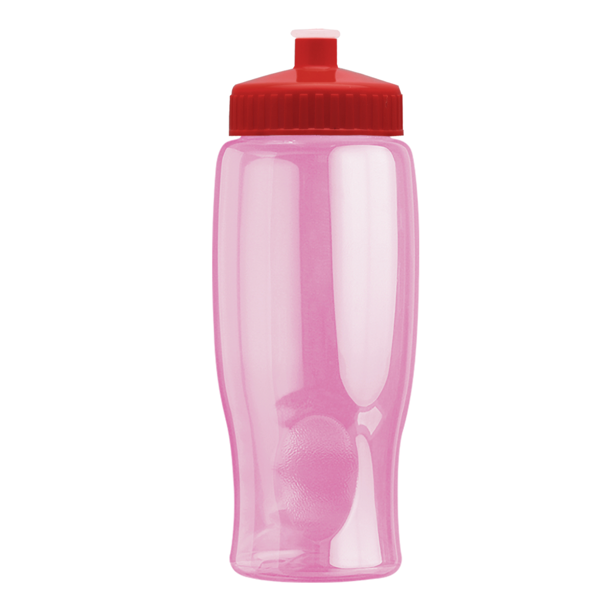 Custom logo Poly+ Bottle with Push-Pull Lid - 27 oz.
