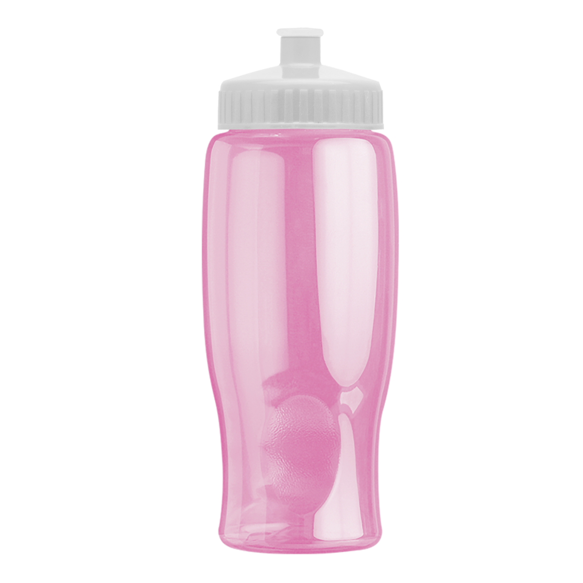Custom logo Poly+ Bottle with Push-Pull Lid - 27 oz.