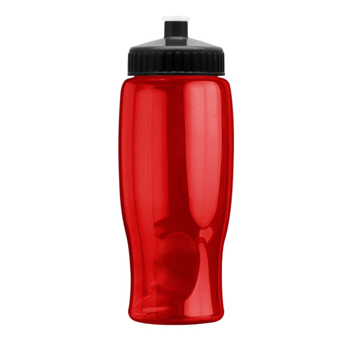 Custom logo Poly+ Bottle with Push-Pull Lid - 27 oz.