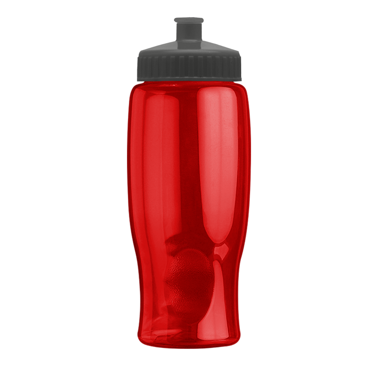 Custom logo Poly+ Bottle with Push-Pull Lid - 27 oz.