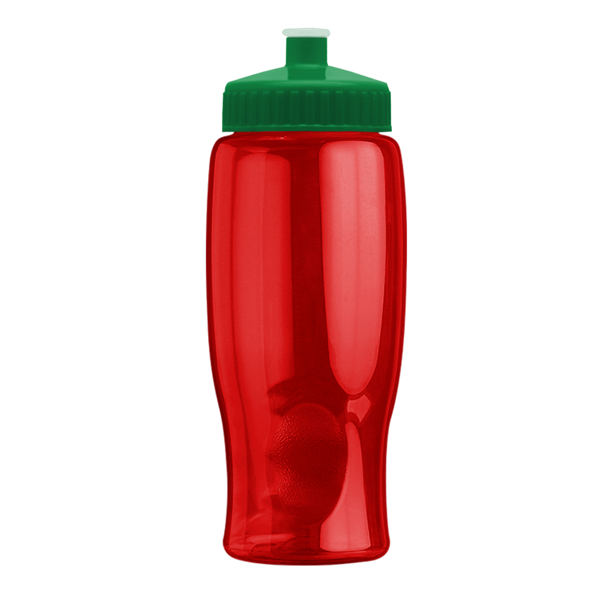 Custom logo Poly+ Bottle with Push-Pull Lid - 27 oz.