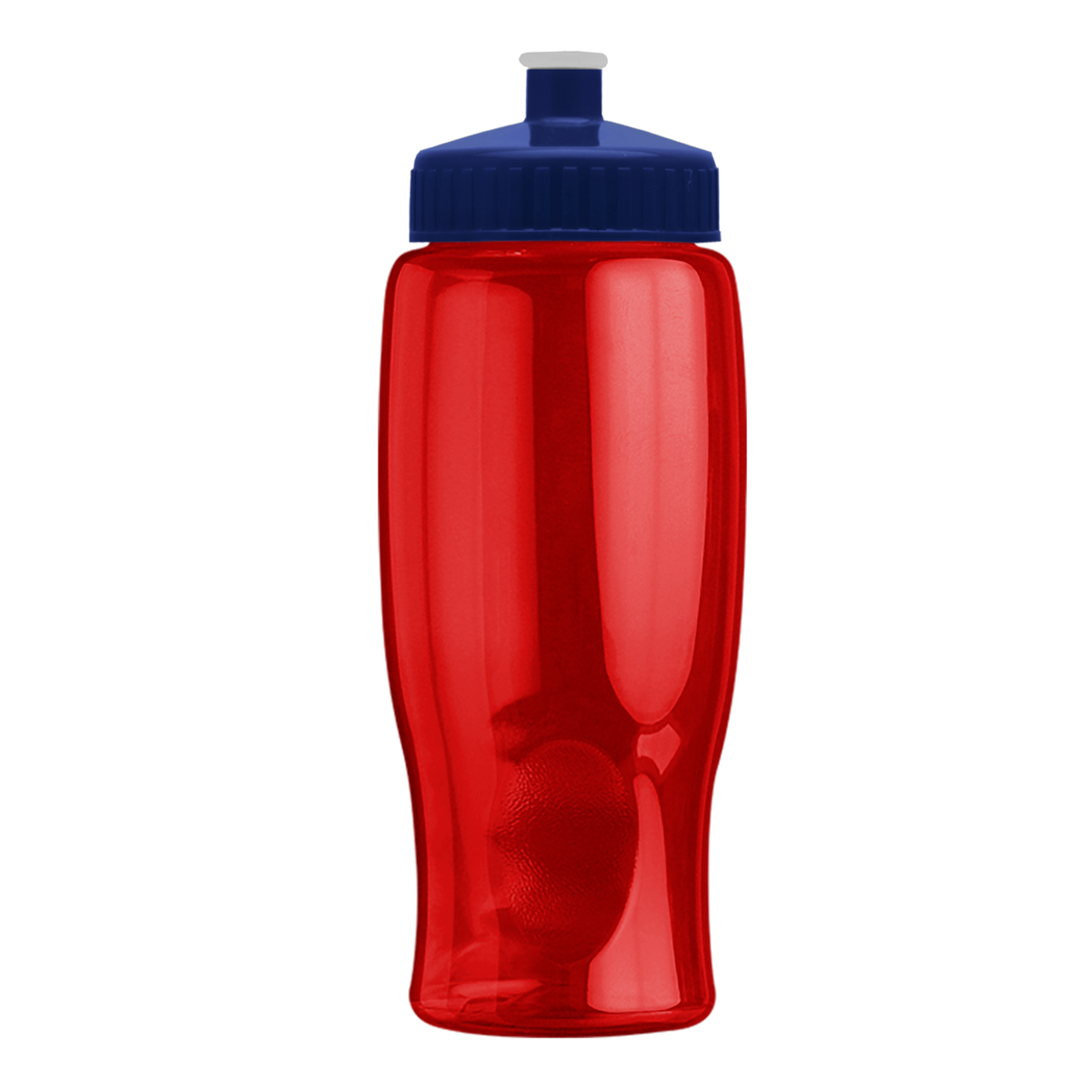 Custom logo Poly+ Bottle with Push-Pull Lid - 27 oz.