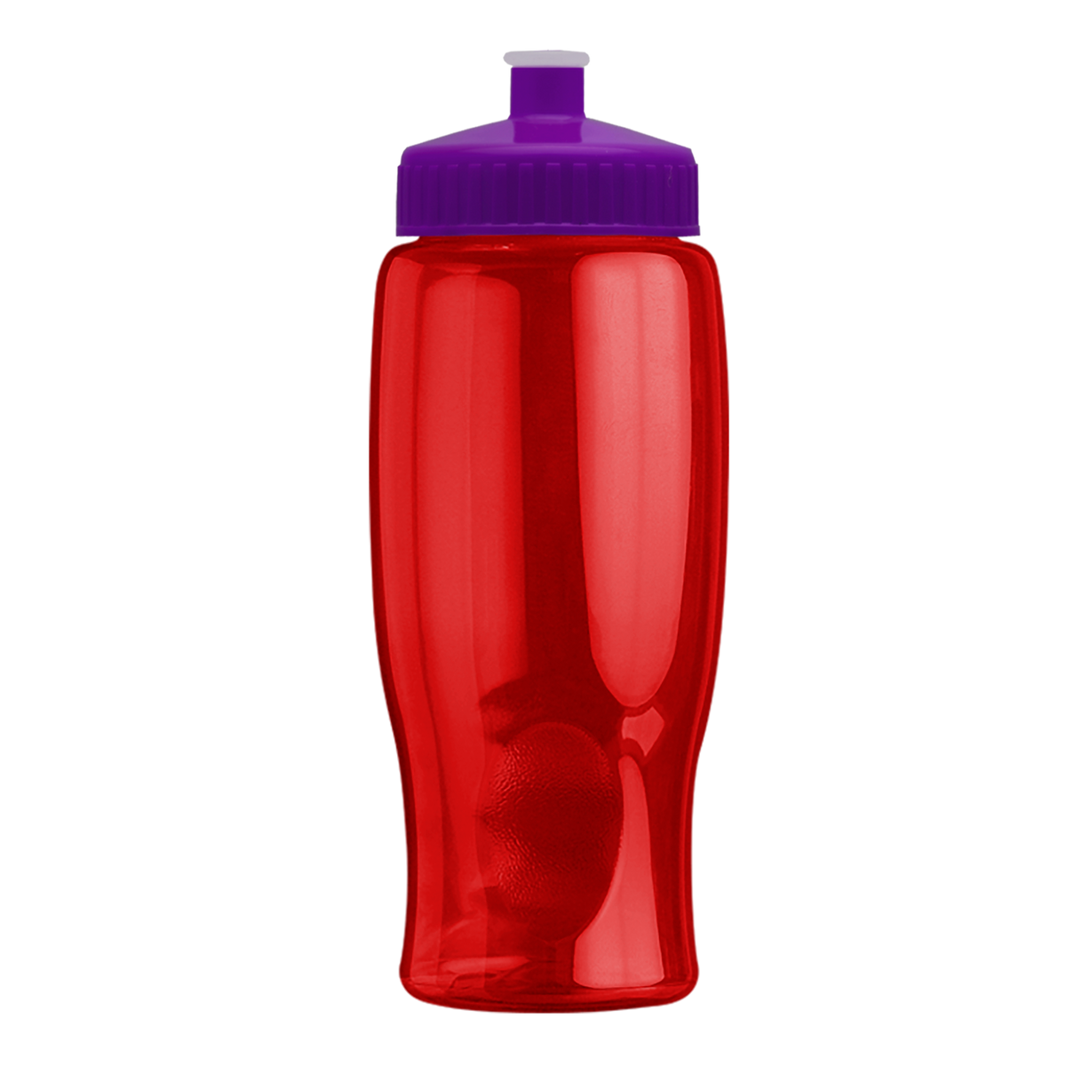 Custom logo Poly+ Bottle with Push-Pull Lid - 27 oz.