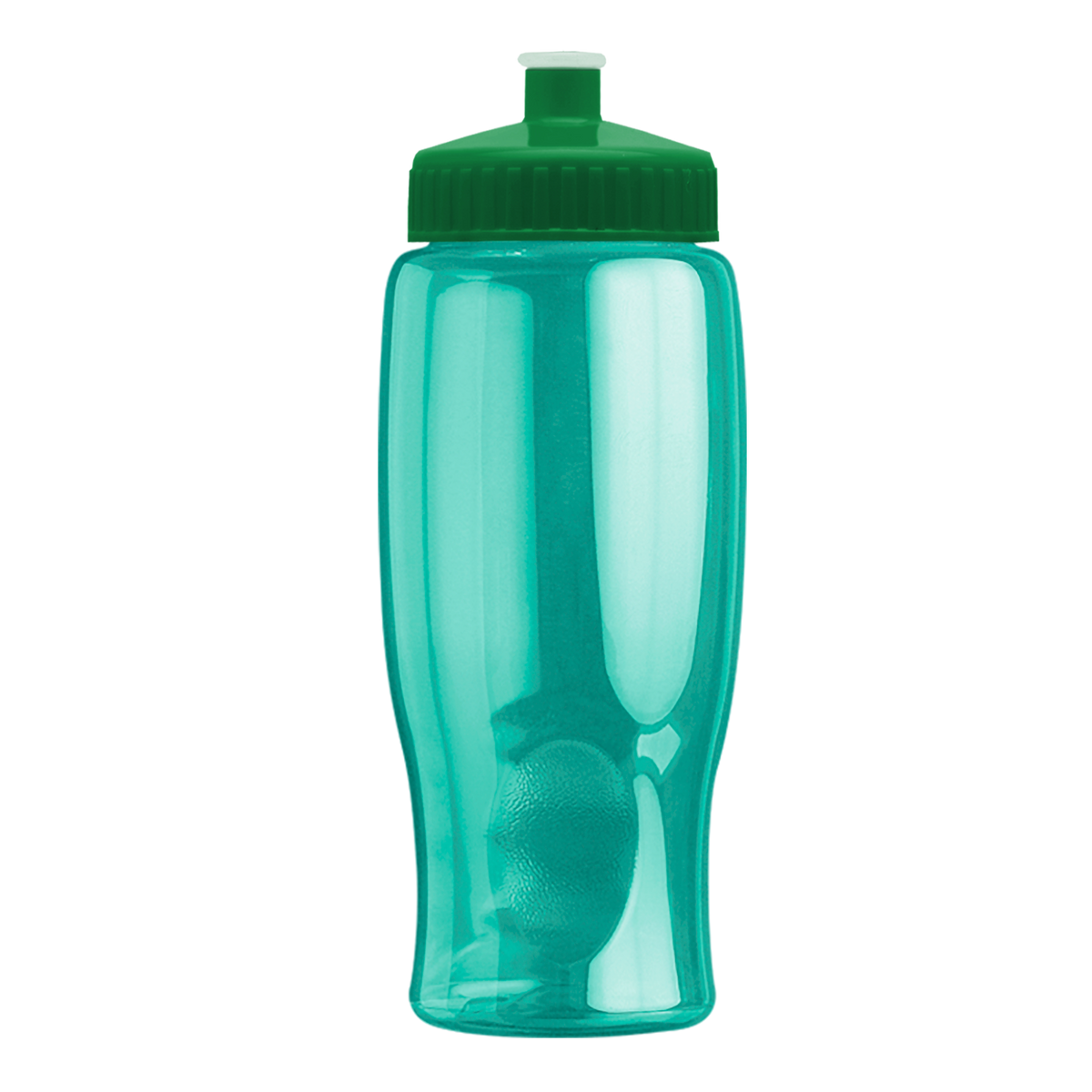 Custom logo Poly+ Bottle with Push-Pull Lid - 27 oz.