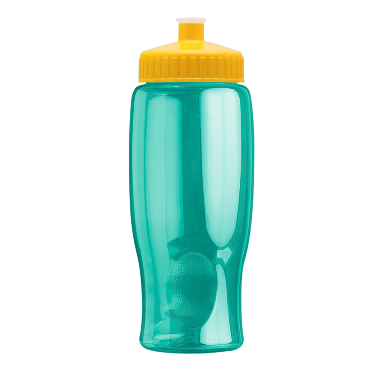 Custom logo Poly+ Bottle with Push-Pull Lid - 27 oz.