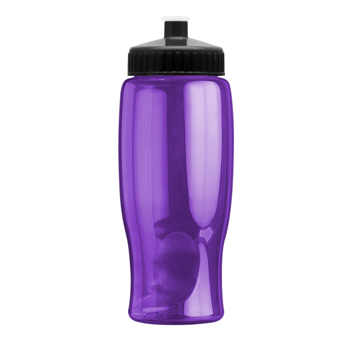 Custom logo Poly+ Bottle with Push-Pull Lid - 27 oz.
