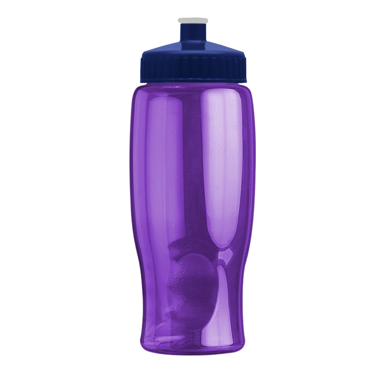 Custom logo Poly+ Bottle with Push-Pull Lid - 27 oz.
