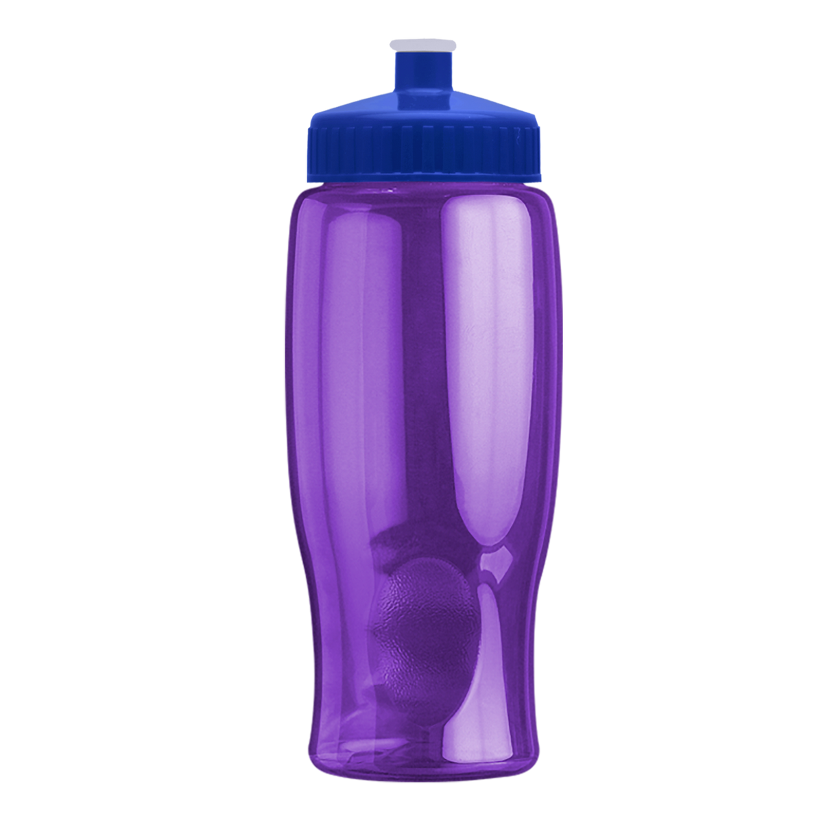 Custom logo Poly+ Bottle with Push-Pull Lid - 27 oz.
