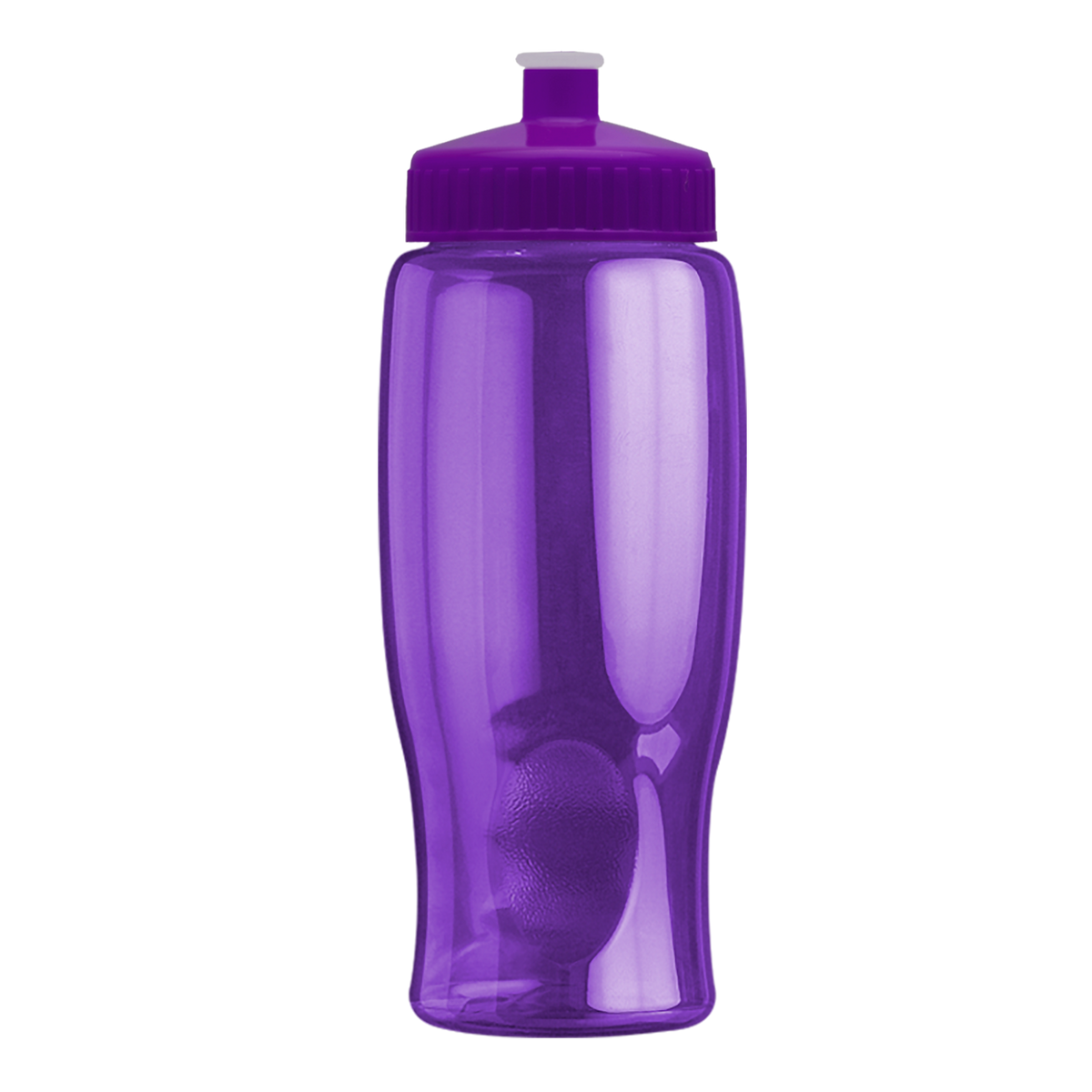 Custom logo Poly+ Bottle with Push-Pull Lid - 27 oz.