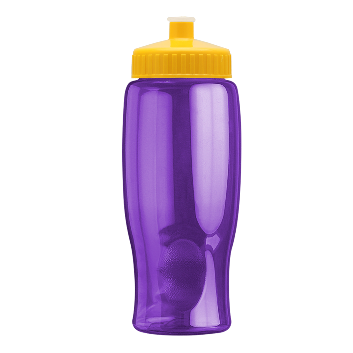 Custom logo Poly+ Bottle with Push-Pull Lid - 27 oz.