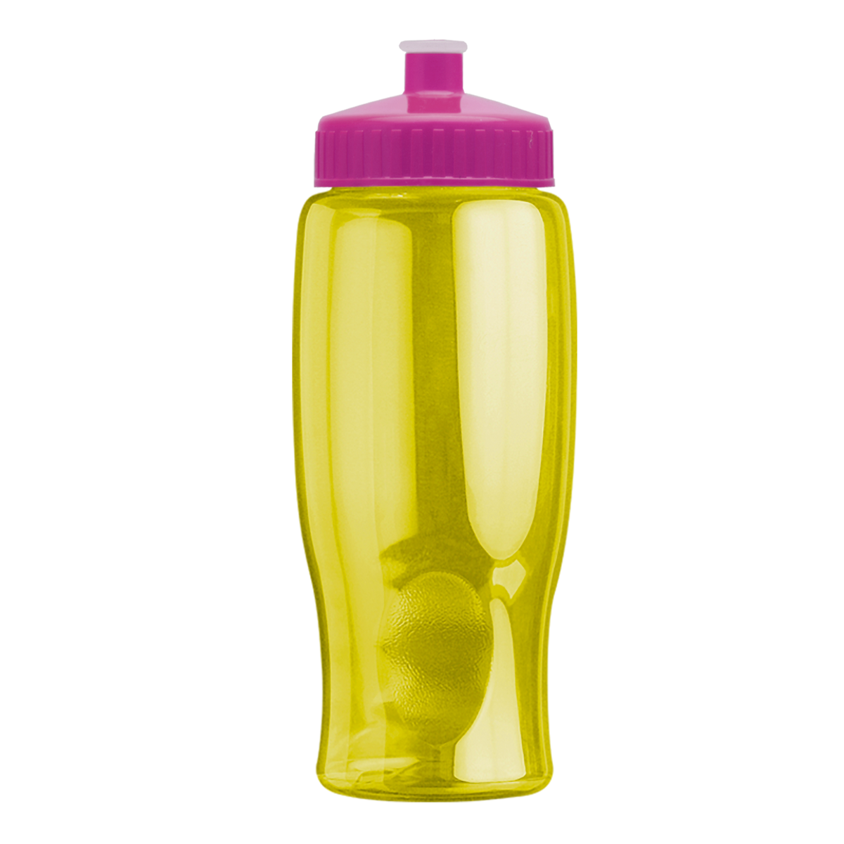 Custom logo Poly+ Bottle with Push-Pull Lid - 27 oz.