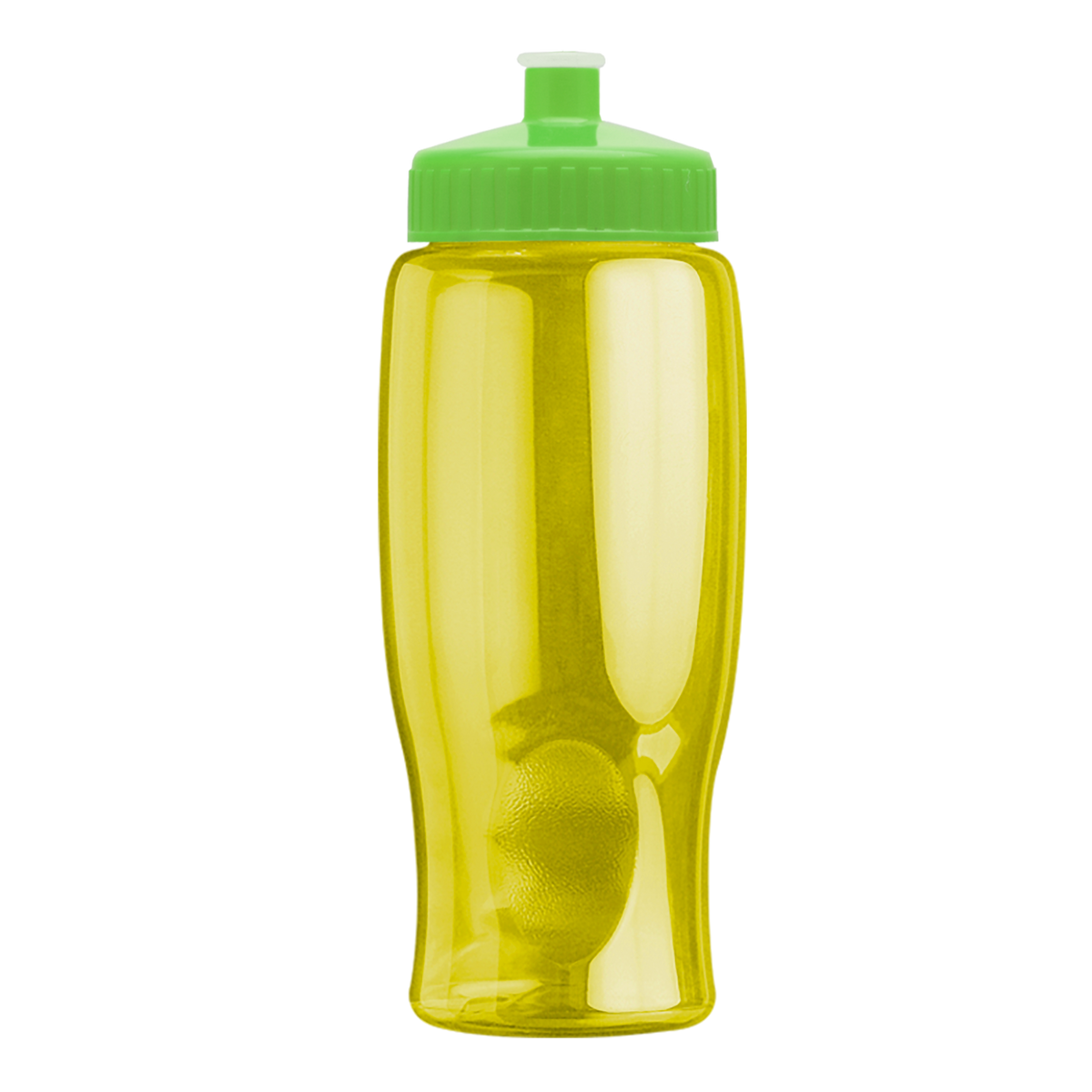 Custom logo Poly+ Bottle with Push-Pull Lid - 27 oz.